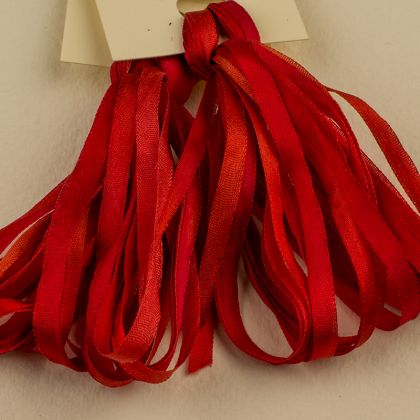      65 Roses® 'Flaming Kardinal' -  3.5mm Silk Ribbon: click to enlarge