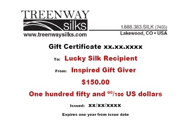 Gift Certificate-$150: click to enlarge