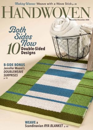      Handwoven Magazine Double-Sided Issue : click to enlarge