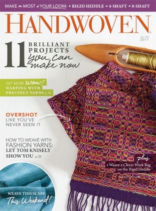      Handwoven Magazine Shiny Issue : click to enlarge