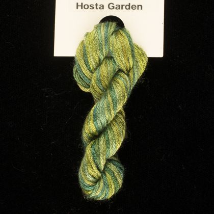      65 Roses® 'Hosta Garden' - Thread, Harmony (6-strand silk floss): click to enlarge