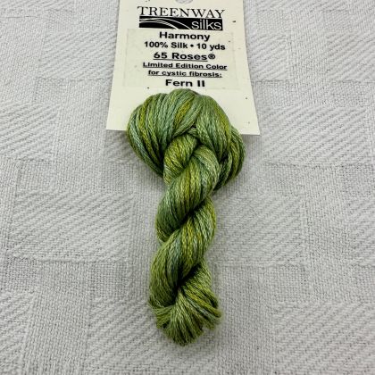      65 Roses® 'Fern II' - Thread, Harmony (6-strand silk floss): click to enlarge