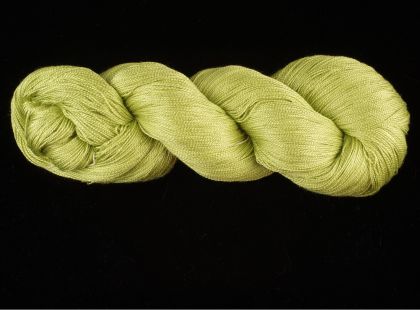 Color Now! - Kiku Silk Yarn -  313 Midori: click to enlarge