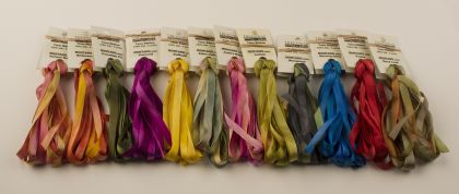 ALL 12 Montano Colorways (1 each) - Ribbon, 7mm: click to enlarge
