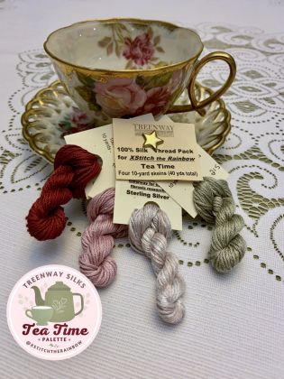 Thread Pack - XStitch the Rainbow "Tea Time": click to enlarge