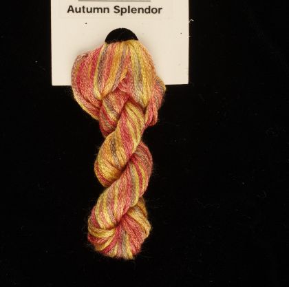      65 Roses® 'Autumn Splendor' - Thread, Harmony (6-strand silk floss): click to enlarge