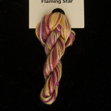      65 Roses® 'Flaming Star' - Thread, Harmony (6-strand silk floss): click to enlarge