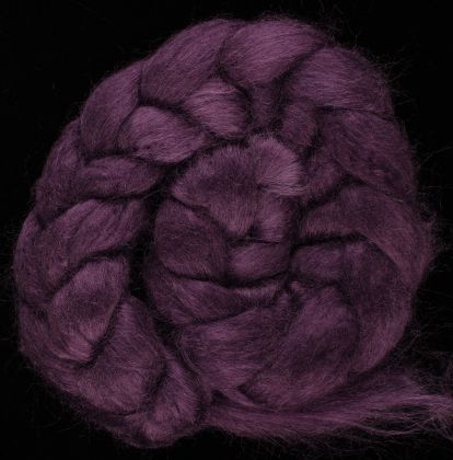  Limited Edition "Intrepid" - Hand-dyed Tussah Combed Top/Sliver 25g: click to enlarge