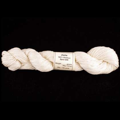 Jorie II - 100% Bombyx Spun Silk Yarn, 20/2X5, DK weight: click to enlarge