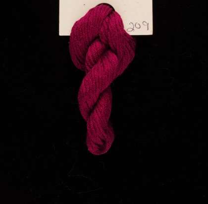  209 Wild Bordeaux - Thread, Harmony (6-strand silk floss): click to enlarge