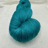 Color Now! - Kiku Silk Yarn -  424 Medium Turquoise Green