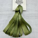      65 Roses&reg; 'Thyme' -  7mm Silk Ribbon