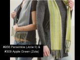 Kit - Rigid Heddle Weaving - &quot;Light & Dark Fibonacci Stripes&quot; Silk Scarves