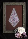 Thread & Ribbon Pack - Threedles Needleart Design's - Classic Facets &quot;Amethyst&quot;