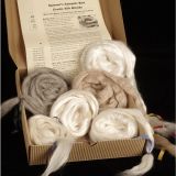 Kit - Fiber - Spinner's Sampler Box-Exotic Silk-Blends