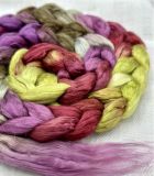 Salt Spring Island Limited Edition 'Fernwood' - Bombyx Silk from India Combed Top/Sliver 25g