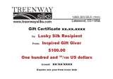 Gift Certificate-$100