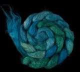 Salt Spring Island 'Vesuvius Bay' - Tussah Silk Roving/Sliver 25g