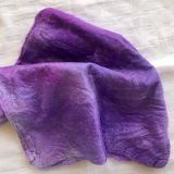 Hand-dyed Silk Hankies - Limited Edition Lilacs