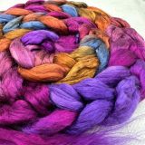 Salt Spring Island Limited Edition 'Twilight Valley' - Bombyx Silk from India Combed Top/Sliver 25g