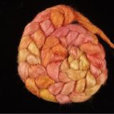 Salt Spring Island Limited Edition 'Marigolds' - Tussah Silk Roving/Sliver 25g
