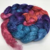 Salt Spring Island Limited Edition 'Unicorn Tail' - Tussah Silk Roving/Sliver 25g