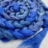 Silk/Yak Combed Top/Sliver in Salt Spring Island Limited Edition colorway - 'Lake Superior'; 25g