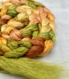 Bombyx Silk from India, Salt Spring Island Limited Edition 'Southey Point' - Combed Top/Sliver 25g