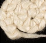 Tussah Silk Combed Top/Sliver (Bleached) A1 Quality -  50g