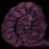 Limited Edition "Intrepid" - Hand-dyed Tussah Roving/Sliver 25g