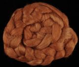 Limited Edition "Pennies from Heaven" - Hand-dyed Tussah Roving/Sliver 25g