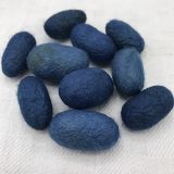 Silk Cocoons - Indigo (natural dyes)