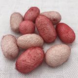 Silk Cocoons - Rose Bud