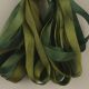      65 Roses® 'Hosta Garden' -  7mm Silk Ribbon