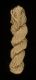 Tussah Silk Combed Top/Sliver (Natural) A1 Quality -  50g