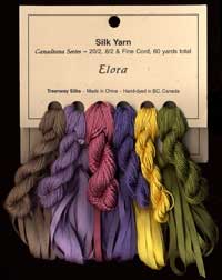 Canadiana Series – Elora: Pheasant Green 952, Golden Aspen 201, Purple Rain 49, Star Ruby 223, Soft Iris 216, November Maverick 226