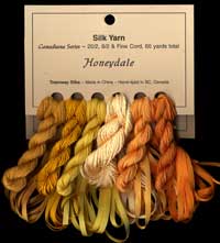 Canadiana Series – Honeydale: Sundance 36, Maize 37, Narcissus 38, Golden Aspen 201, Electric Dijon 202, Amber 9514