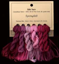 Canadiana Series – Springhill: Velvet Opera 42, Harlequin 43, Cashmere Rose 44, Cherry Blossom 47, Peony 46, Diva 45