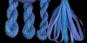 montano series fine cord silk thread and 3.5mm silk ribbon in morning glory