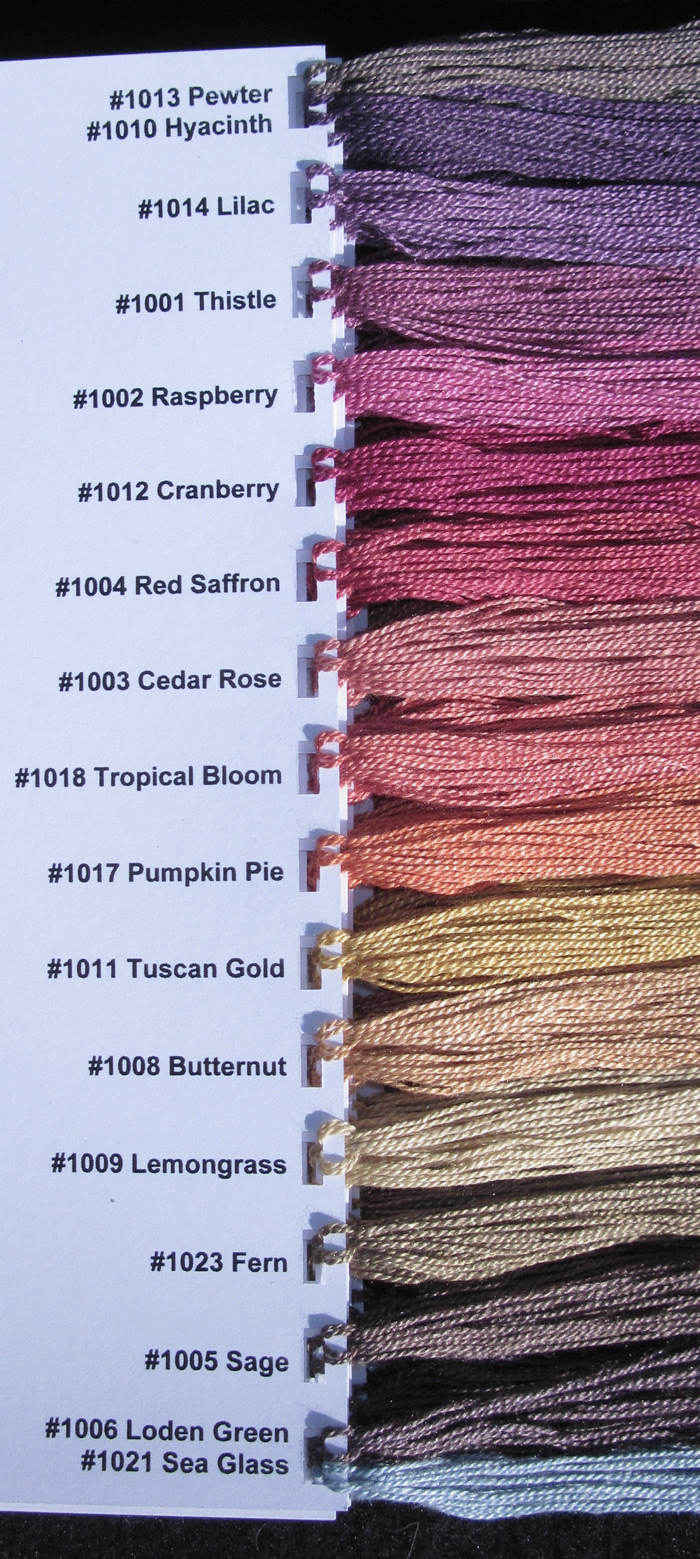 Photo of Treenway Silk 17 Natural Dye Colors