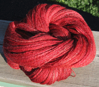 Tabi Ferguson silk spun yarn