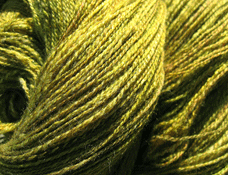 Tabi Ferguson silk spun yarn