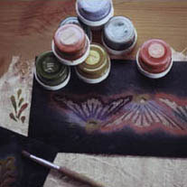 Silk Fusion: Embellishing with paints