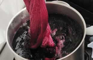 silk yarn color group