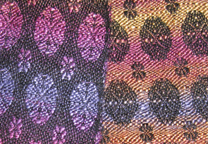 Jean Korus silk scarf weaving 05