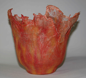 Susan Shaw silk fusion bowl 1