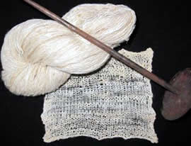 Sample Knit swatch of ERI