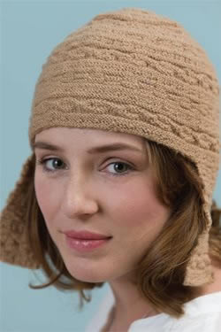  tan silk cap